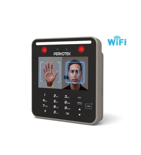 Perkotek YT 32 Yüz Tanıma ve Avuç İçi Damar Tanıma Cihazı Proximity kart Wifi Destekli Personel Takip Cihazı