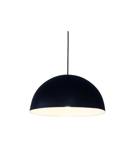 MYLİGHTS SİYAH İÇİ BEYAZ METAL SAKIT AVİZE 40 CM