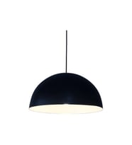 MYLİGHTS SİYAH İÇİ BEYAZ METAL SAKIT AVİZE 40 CM