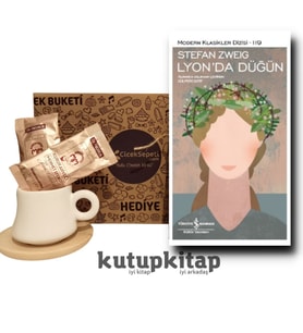 Kutupkitap Bambu Fincan Türk Kahvesi Kişiye Özel Not Lyon da Düğün Stefan Zweig Kitabı