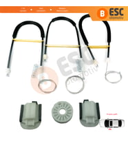 Ford Mondeo MK4 BA7 2007-2015 4/5 Kapı 7571A23201 İçin Ön Sol Kapı Cam Kriko Tamir Seti
