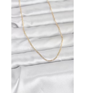 CM 14K Gold Renk 60 cm Zincirli Kadın Kolye - TJ-BKO10949