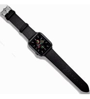 Huawei Watch GT 6/5/4/3/2 Pro 46mm Ultimate SE Elite Kordon Deri Hermes Kordon 2 (Siyah)
