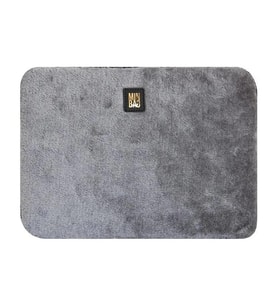 ÖNDER MINBAG 572-04 PLUSH TÜYLÜ PELUŞ 13 INCH LAPTOP / TABLET KILIFI ÇANTASI - GRİ