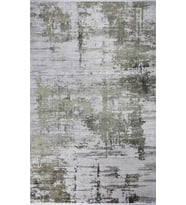 Hoom Rugs Franko FS01 Green Viskon & Akrilik Yüksek Dokulu Modern Salon Halısı (B.Yeşil)