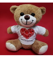 Love Tişörtlü Peluş Ayıcık
