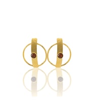 Kadir Jewellery 22 Ayar Altın Kaplama Vintage Küpe -El İşçiliği Ve Hipoalerjenik Küpe