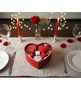 Mumelia Candles Romantik Düşler - Doğal Soya Mum Hediye Kutusu