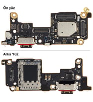 Xiaomi Mi 12T Uyumlu Şarj Soketi Şarj Yuvası Şarj Giriş Soketi Mikrofon Bordu Dock Şarj Bordu
