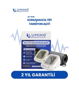 Türkçe Konuşan Tansiyon Aleti - Pil Dahil & Type-C Girişli - Aritmi Takibi - Büyük Ekran