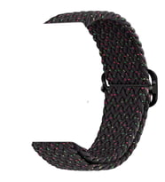 Ally Apple Watch 7-8 45mm 6-5-4 44mm Japon Tokalı Elastik Kayış Kordon 3-2-1 42mm (Siyah)