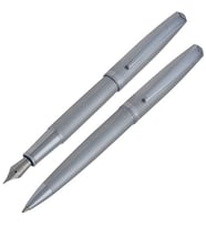 Steelpen Dolmakalem + Tükenmez Truva Desenli Krom 0165