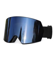 AntiSis Özellikli UV400 Korumalı Darbeye Karşı Dayanıklı Snowboard Kayak Gözlüğü (Siyah)
