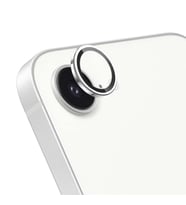 Microsonic Apple iPhone 16e Tekli Kamera Lens Koruma Camı Gümüş (Gümüş)