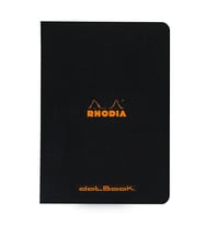 Rhodia Classic Staplebound A5 Noktalı Defter Black 119186C