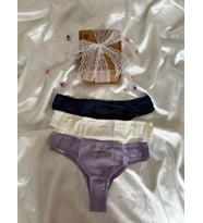 3’lü Brazilian Takım Lacivert, Lila ve Beyaz (Karışık)