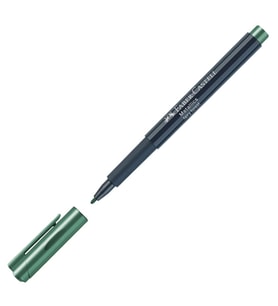 FABER CASTELL METALİK MARKER ORMAN YEŞİLİ
