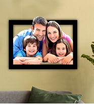 Kişiye Özel Aile Karikatürlü 3D Ahşap Tablo