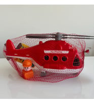 İftaiye Helikopteri Adamlı  27x12 Cm  Mavi Su Dünyası (Çok Renkli)