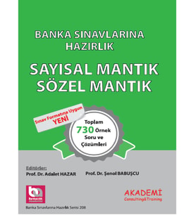 Banka Sınavlarına Hazırlık - Sözel Mantık - Sayısal Mantık