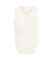 Sema Baby Jakarlı Askılı Badi (Body) - Beyaz 12-18 Ay