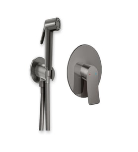 VALTEMO VALERO ROUND ANKASTRE SHUT-OFF BATARYA SETİ (ANTRASİT GRİ)
