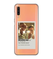 Samsung Galaxy A70 Uyumlu Breaking Bad Tasarımlı Şeffaf Telefon Kılıfı