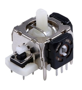 1 ADET XBOX 360 Analog Motor Joystick XBOX 360 Kol Tamiri İçin Yedek Parça (Gri)