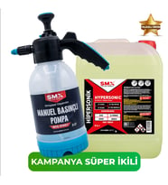 HİPERSONİK - Dünyanın En Hızlı Temizleyicisi 5 KG ve Manuel Basınçlı Kimyasal Likit Püskürtme Pompas