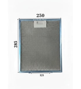 Gaggenau İle Uyumlu Davlumbaz 25X28,5 CM Arka Ara 12,5 CM Aspiratör Filtresi