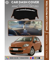 FIAT PUNTO GRANDE (2005-2018) Torpido Örtüsü Torpido Koruma Tam Uyum Kaymaz Kolay Montaj