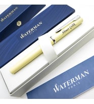 Waterman Allure Pastel Sarı CT Roller Kalem  İsme Özel Kalem  Hediye Kalem