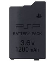 Sony PSP 2000/3000 Model İyi Kalite 3.6 v 1200 mAh PİL Batarya Battery Pack (Siyah)
