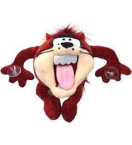 Çılgın Tazmanya Canavarı Peluş 20 Cm vantuslu (Kahverengi)