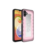 Samsung Galaxy A04 Uyumlu Kılıf Aynalı Desenli Kamera Korumalı Parlak Zore Mirror Kapak