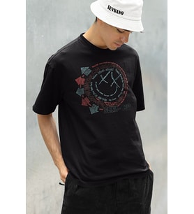 Blink -182 Baskılı Unisex Oversize Tişört