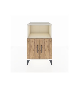 Hyperion Komodin 2 Raflı 2 Kapaklı 60x44x96 Aytaşı-Çam