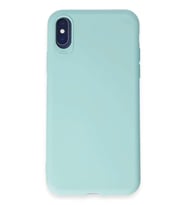 iPhone X Kılıf First Silikon - Turkuaz