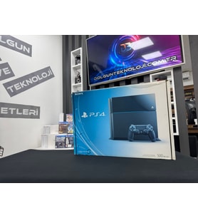 PlayStation 4 Fat 500GB Tek Kol Kutulu (İKİNCİ EL)