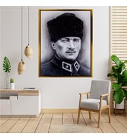 ÇERÇEVELİ ATATÜRK TABLO S577