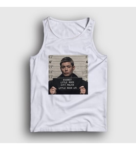 Presmono Unisex Beyaz Dean Winchester Jail Supernatural Atlet 507818tt (Beyaz)