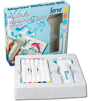 AIRBRUSH KIT 12 KEÇELİ KALEM İLE BİRLİKTE