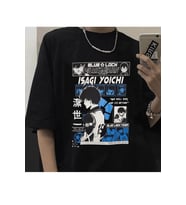 Blue Lock Isagi Yoichİ Tişört (Siyah)