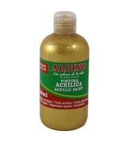 Alpino 250Ml Metalik Gold Akrilik Boya Dv-0136
