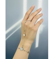 Çelik Silver Kalp Yonca Şahmeran - 26shm05