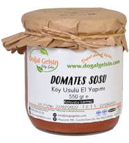 Doğal Gelsin Domates Sosu (Köy Domatesi) - 550 gr