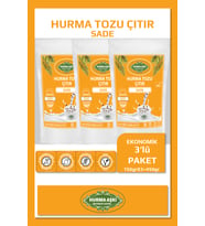 Hurma Aşkı Hurma Tozu Çıtır Sade 150GrX3=450Gr