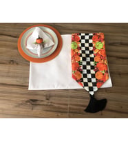 SOFRA SUNUM TAM SET BALKABAĞI DESENLİ (Krem)