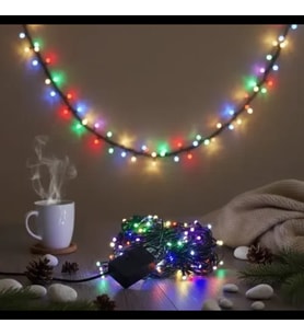 Dodes LED Damla Uçlu RGB Dekoratif Işık 10 Metre 100