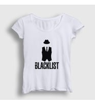 Presmono Kadın Beyaz Vest The Blacklist T-Shirt 184089tt (Beyaz)